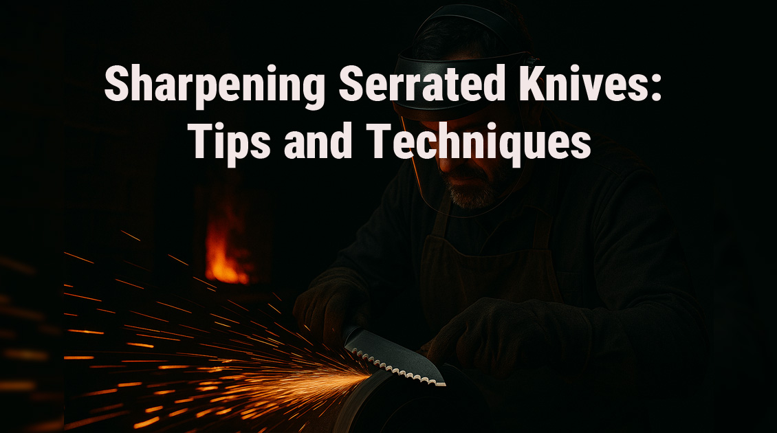 Sharpening Serrated Knives Tips and Techniques