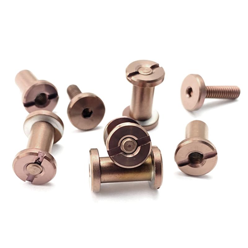 10 Pcs Tactical Knife Handle Nails Lock Buckle Screw Spindle Stainless ...