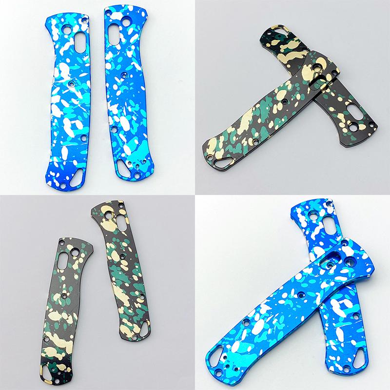 Benchmade Patch Camouflage Oxidation Handle Aluminum Alloy Patch DIY for Benchmade ...